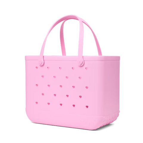 Original Bogg Bag - Cut Out Heart Pink Taffy