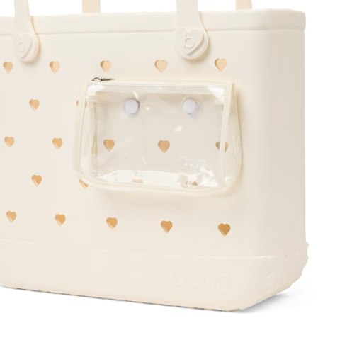 Baby Bogg Bag - Cut Out Heart Coconut