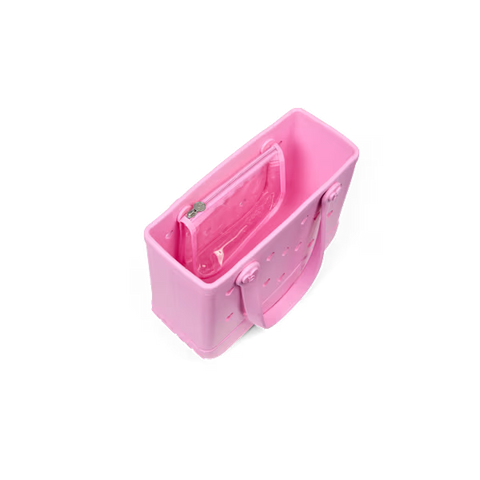 Bitty Bogg Bag - Cut Out Heart Pink Taffy