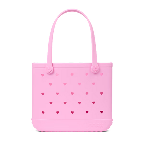 Baby Bogg Bag - Cut Out Heart Pink Taffy