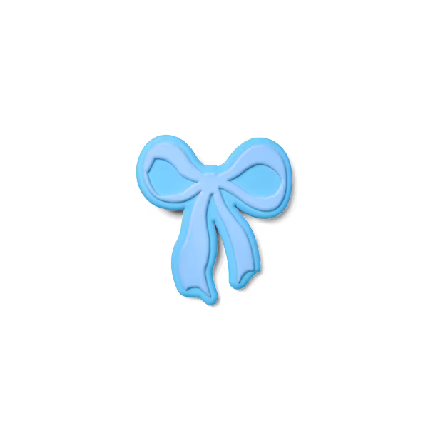 Bogg Bit - Blue Bow