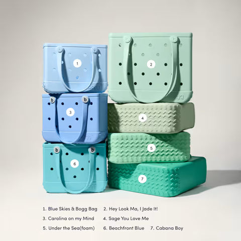 Bitty Bogg Bag - Under the Sea(foam)