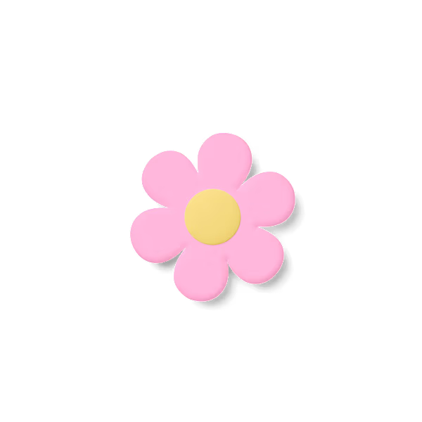 Bogg Bit - Pink Daisy